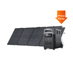 EcoFlow US DP DELTA Pro + 2 x 220W Portable Solar Panel EcoFlow DELTA Pro Portable Power Station