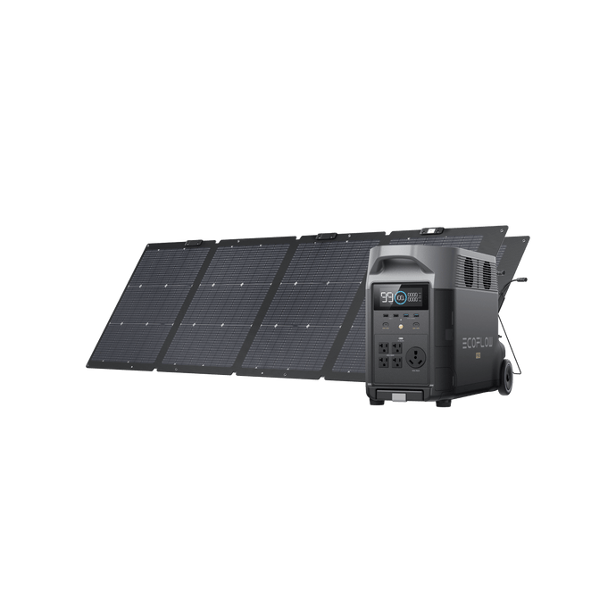 EcoFlow US DP DELTA Pro + 2 x 220W Solar Panel EcoFlow DELTA Pro Portable Power Station