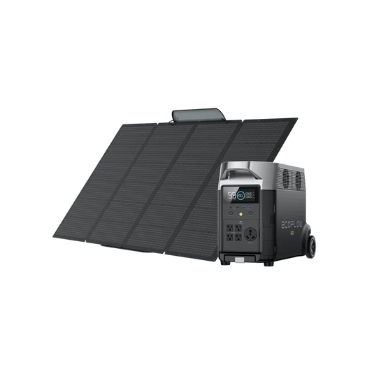 EcoFlow US DP DELTA Pro + 400W Portable Solar Panel EcoFlow DELTA Pro Portable Power Station