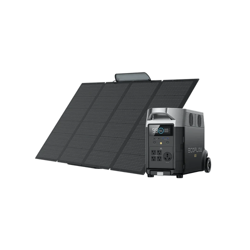 EcoFlow US DP DELTA Pro + 400W Portable Solar Panel EcoFlow DELTA Pro Portable Power Station