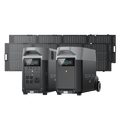 Load image into Gallery viewer, EcoFlow US DP DELTA Pro + DELTA Pro Smart Extra Battery + 2 x 220W Solar Panel EcoFlow DELTA Pro Portable Power Station
