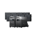 EcoFlow US DP DELTA Pro + DELTA Pro Smart Extra Battery + 2 x 220W Solar Panel EcoFlow DELTA Pro Portable Power Station