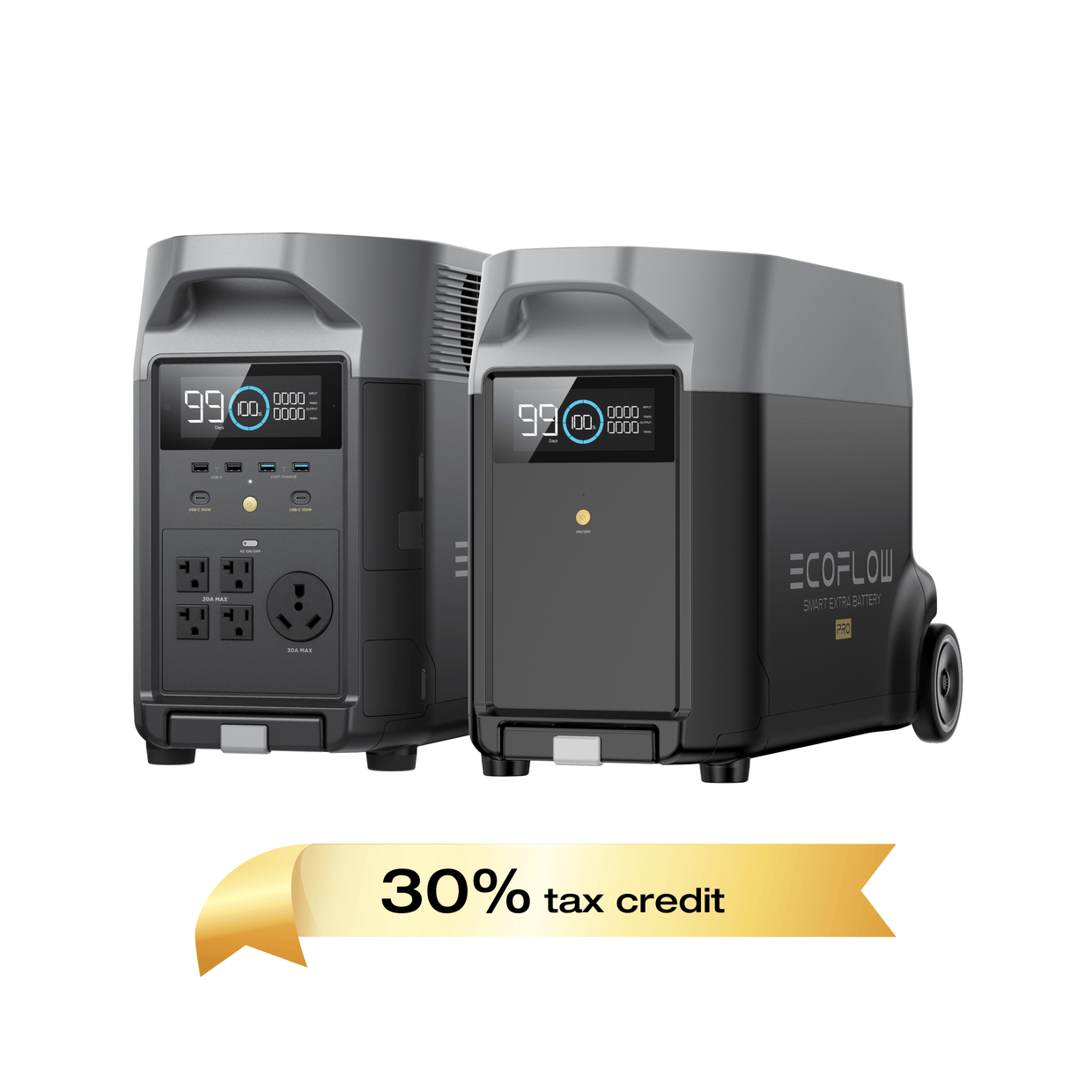 EcoFlow US DP (Members-only) DELTA Pro + DELTA Pro Smart Extra Battery EcoFlow DELTA Pro Portable Power Station