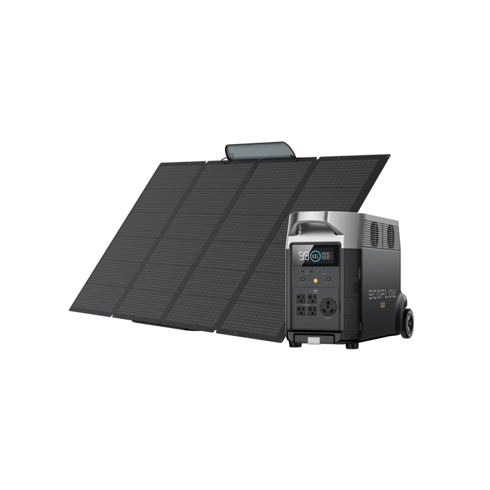 EcoFlow US Standalone DELTA Pro + 400W Portable Solar Panel EcoFlow DELTA Pro Portable Power Station