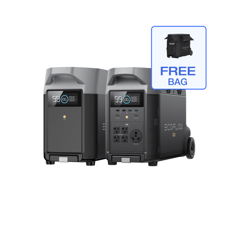 Load image into Gallery viewer, EcoFlow US Standalone DELTA Pro + DELTA Pro Smart Extra Battery + Free DELTA Pro Bag EcoFlow DELTA Pro Portable Power Station
