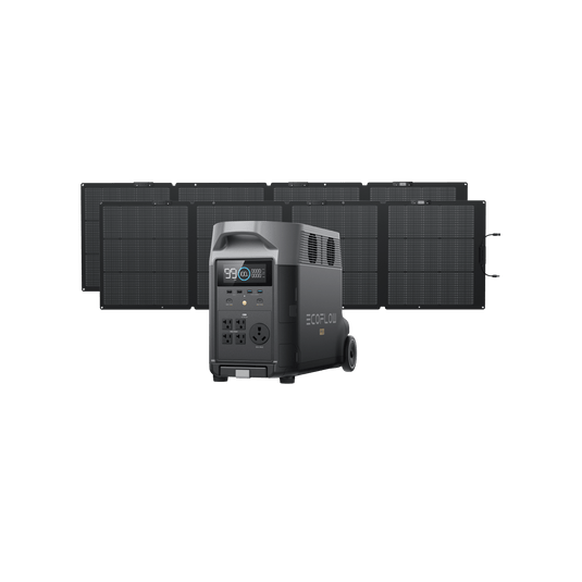 EcoFlow US Bundle 2*220W + DELTA Pro EcoFlow DELTA Pro Solar Generator (PV220W)