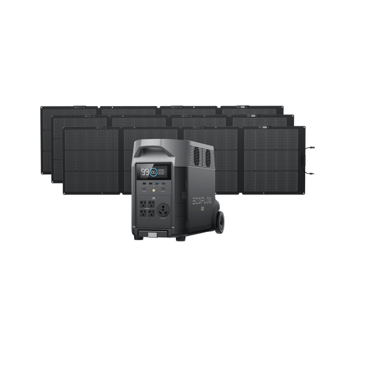 EcoFlow US Bundle 3*220W + DELTA Pro EcoFlow DELTA Pro Solar Generator (PV220W)