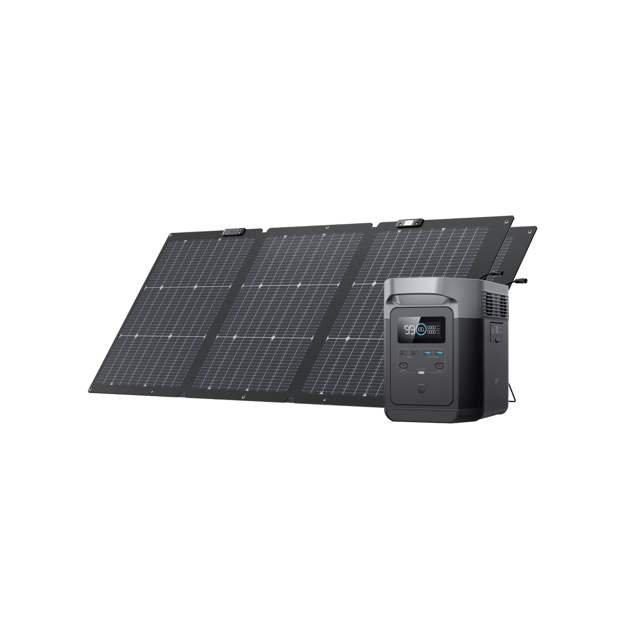 EcoFlow US Bundle EcoFlow DELTA Solar Generator (PV 160W)