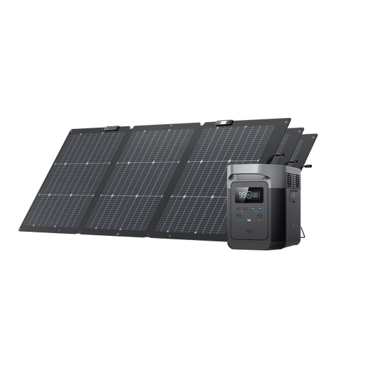 EcoFlow US Bundle EcoFlow DELTA Solar Generator (PV 160W)