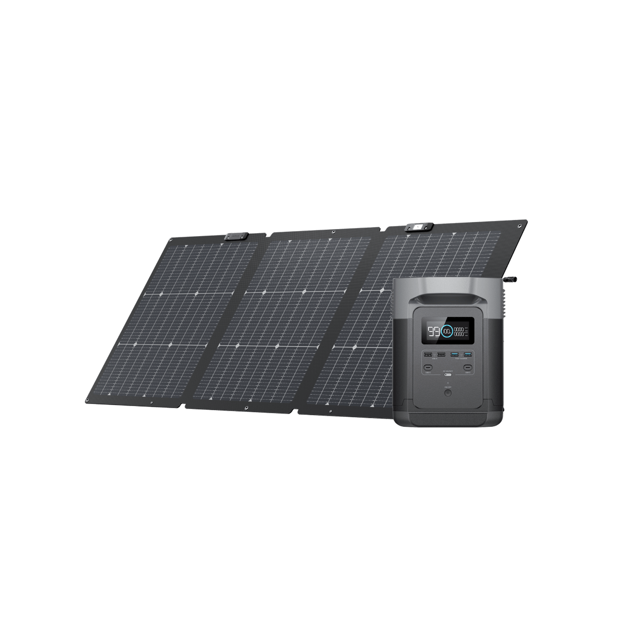 EcoFlow US Bundle EcoFlow DELTA Solar Generator (PV 160W)