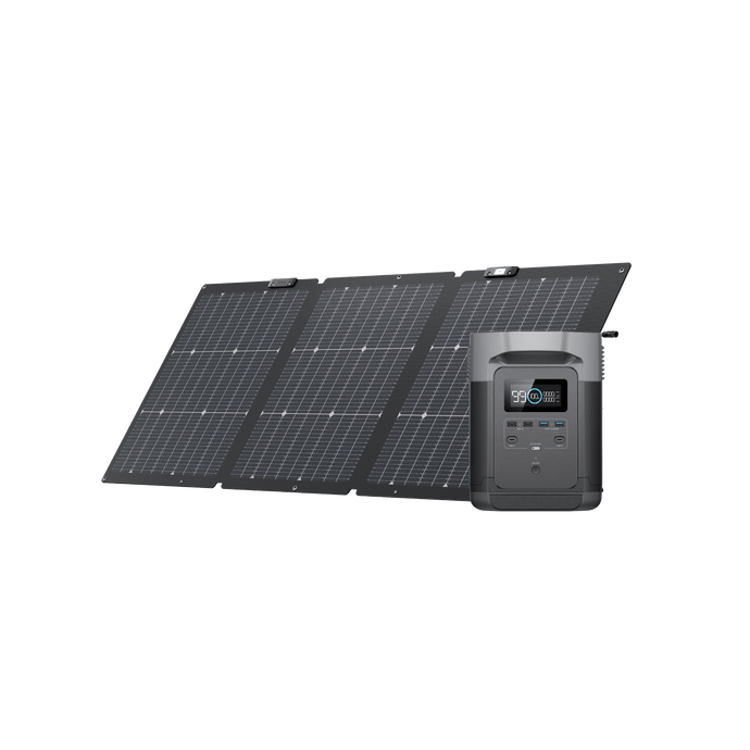 EcoFlow US Bundle EcoFlow DELTA Solar Generator (PV 160W)