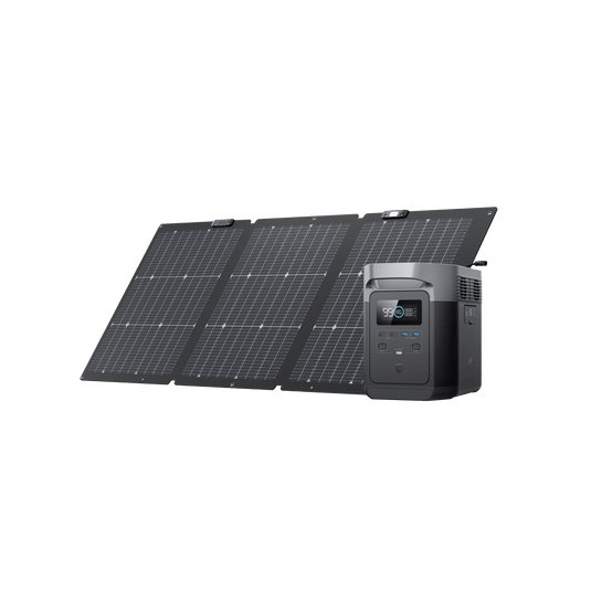 EcoFlow US Bundle EcoFlow DELTA Solar Generator (PV 160W)