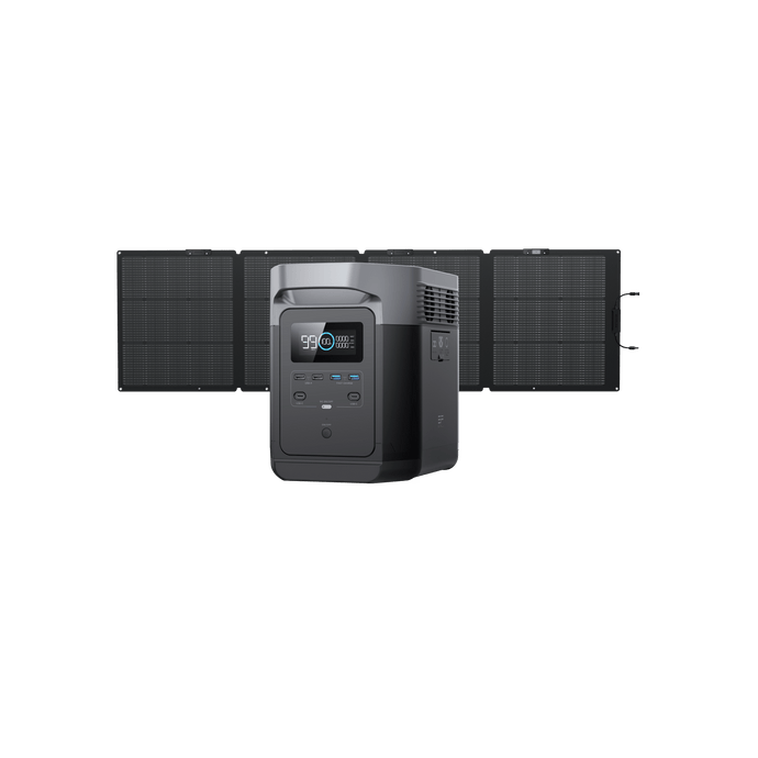 EcoFlow US Bundle DELTA (1300) / 1*220W EcoFlow DELTA Solar Generator (PV 220W)