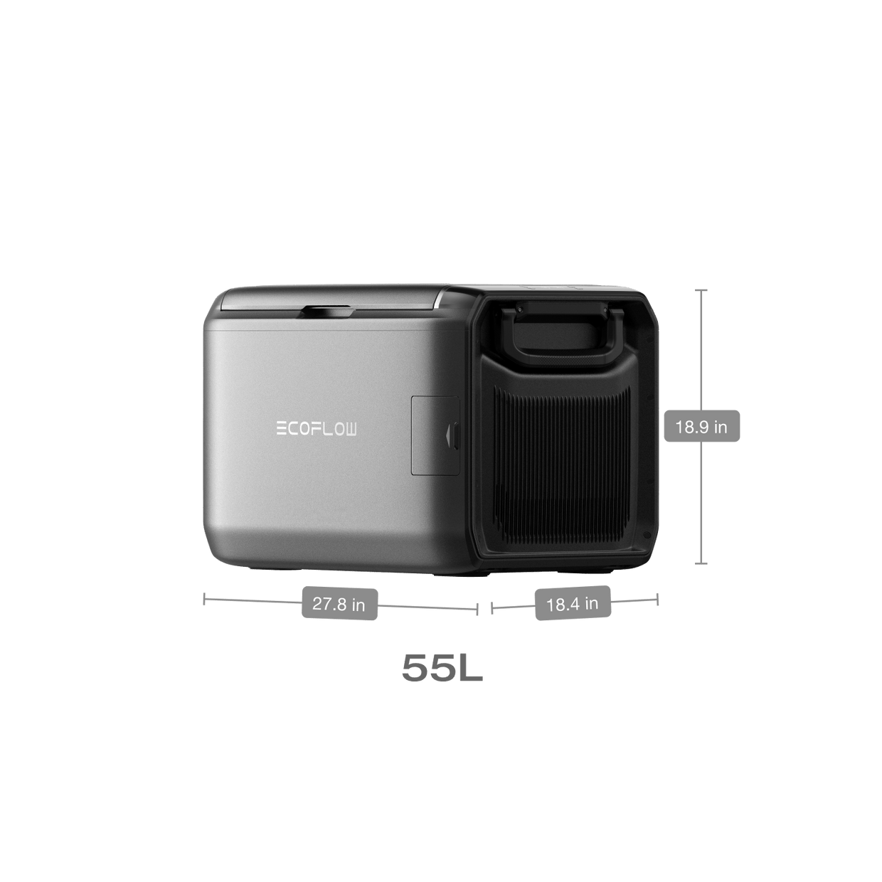 EcoFlow US app only 55L / Without Plug-in Battery EcoFlow GLACIER Classic Portable Fridge Freezer - APP Only