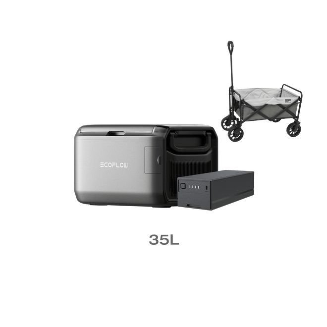 EcoFlow US GLACIER Classic 35L / GLACIER Plug-in Battery EcoFlow GLACIER Classic Portable Fridge Freezer