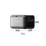 EcoFlow US GLACIER Classic 35L / Without Plug-in Battery EcoFlow GLACIER Classic Portable Fridge Freezer