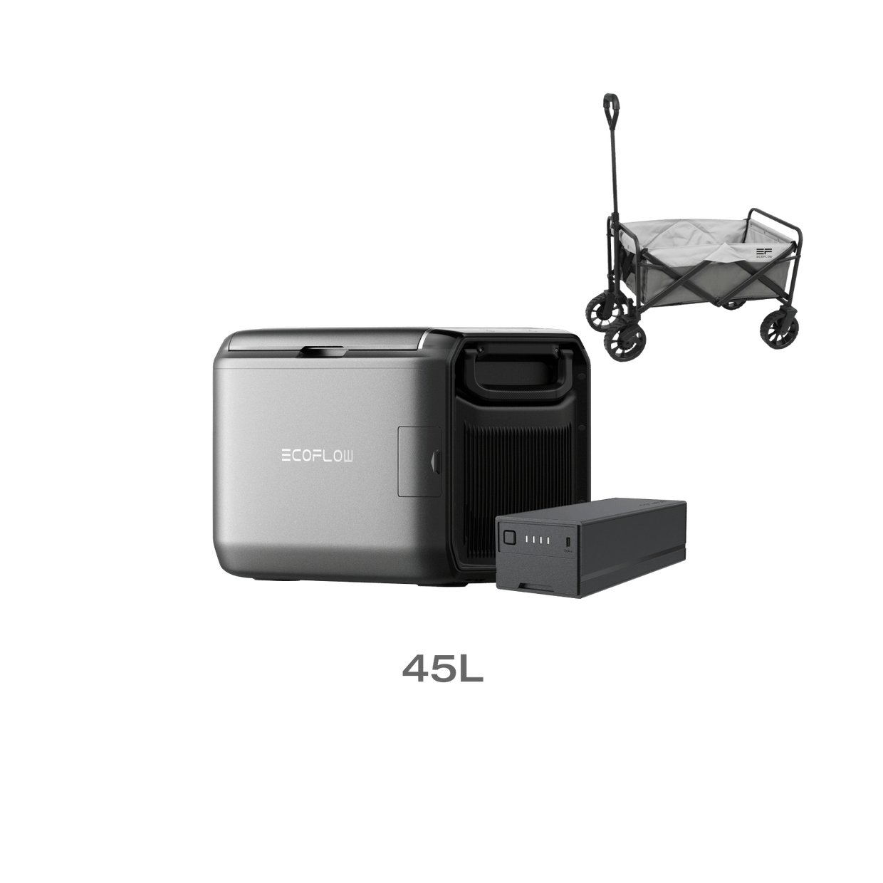 EcoFlow US GLACIER Classic 45L / GLACIER Plug-in Battery EcoFlow GLACIER Classic Portable Fridge Freezer
