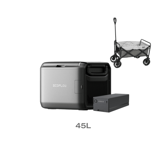 EcoFlow US GLACIER Classic 45L / GLACIER Plug-in Battery EcoFlow GLACIER Classic Portable Fridge Freezer