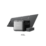 EcoFlow US GLACIER Classic 45L / GLACIER Plug-in Battery + 60W Solar Panel EcoFlow GLACIER Classic Portable Fridge Freezer