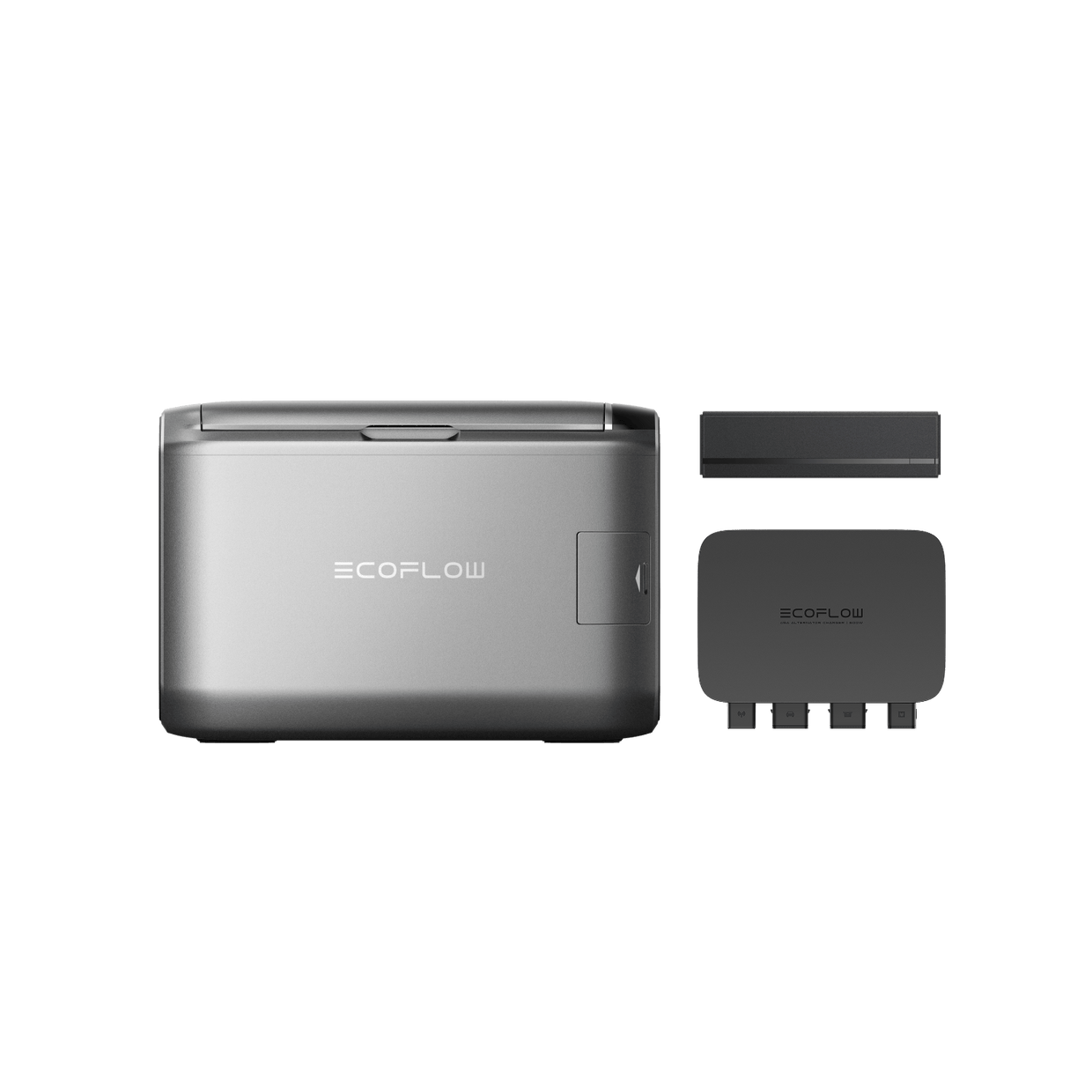 EcoFlow US GLACIER Classic 55L / GLACIER Plug-in Battery + 500W Alternator Charger EcoFlow GLACIER Classic Portable Fridge Freezer
