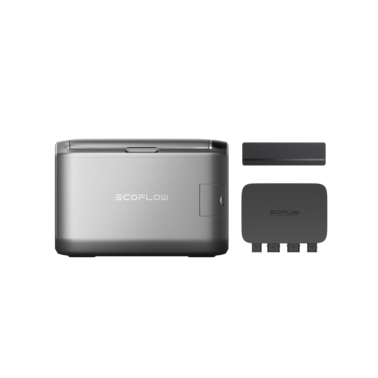 Load image into Gallery viewer, EcoFlow US GLACIER Classic 55L / GLACIER Plug-in Battery + 500W Alternator Charger EcoFlow GLACIER Classic Portable Fridge Freezer
