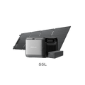 Load image into Gallery viewer, EcoFlow US GLACIER Classic 55L / GLACIER Plug-in Battery + 60W Solar Panel EcoFlow GLACIER Classic Portable Fridge Freezer
