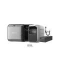 Load image into Gallery viewer, EcoFlow US GLACIER Classic 55L / GLACIER Plug-in Battery + DELTA 3 Plus EcoFlow GLACIER Classic Portable Fridge Freezer
