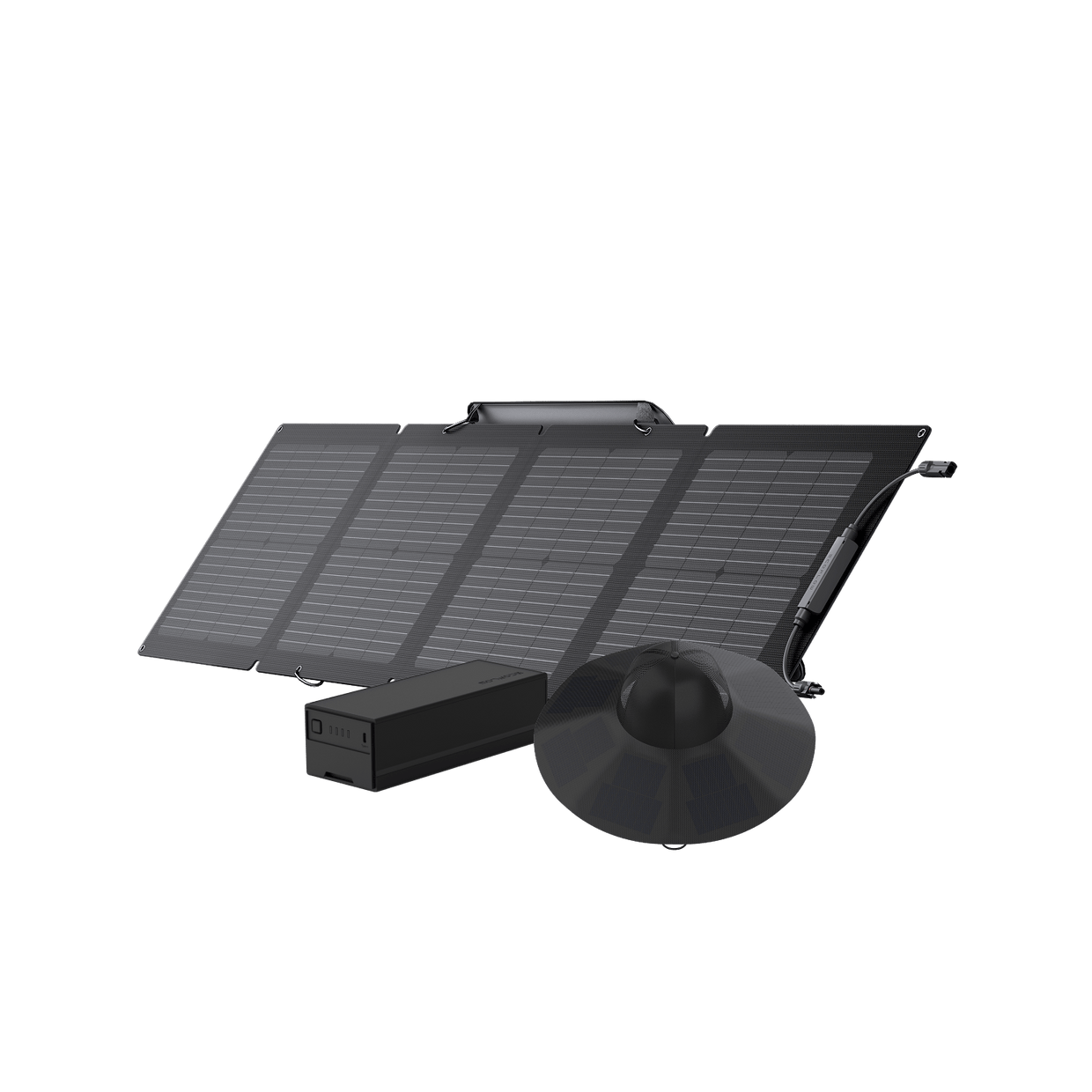 EcoFlow US GLACIER Plug-in Battery + Power Hat + 110W Solar Panel EcoFlow GLACIER Plug-in Battery
