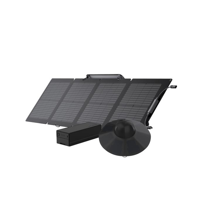 EcoFlow US GLACIER Plug-in Battery + Power Hat + 110W Solar Panel EcoFlow GLACIER Plug-in Battery