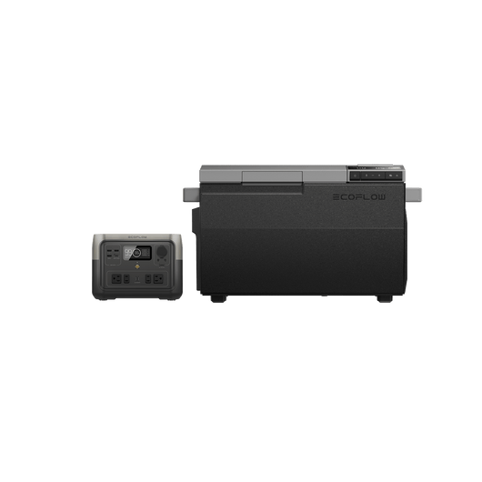 EcoFlow US Early-bird EcoFlow GLACIER Portable Refrigerator + RIVER 2 Max Portable Power Station