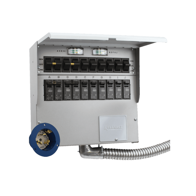 Load image into Gallery viewer, EcoFlow US Transfer Switch A510A - 125/250V with 50A (For DELTA Pro Ultra*2) EcoFlow Home Backup Kit: Transfer Switch
