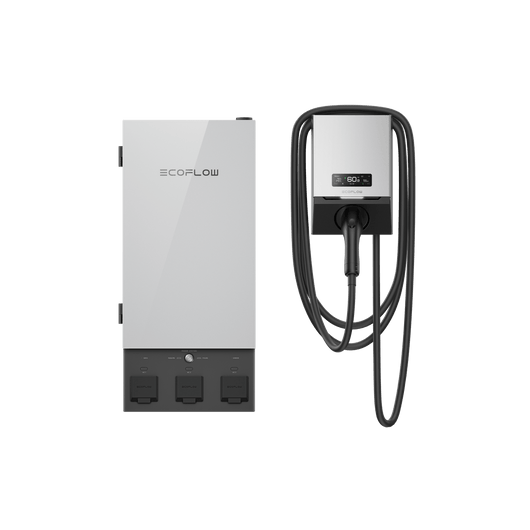 EcoFlow US Solar Panels Smart Home Panel 2 + EcoFlow Power Pulse EV Charger EcoFlow PowerPulse EV Charger (9.6kW)