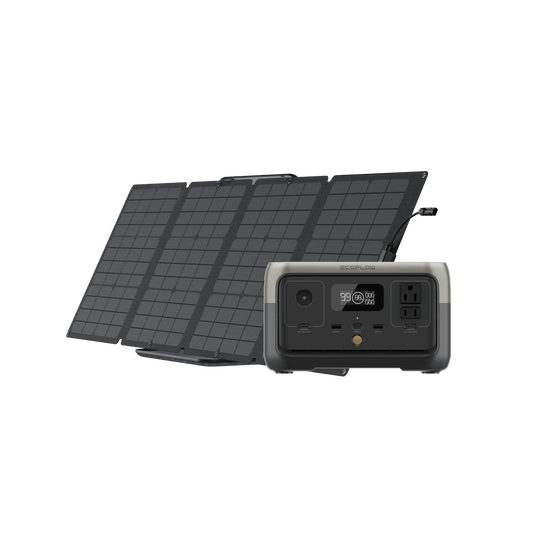 EcoFlow US Standalone River 2 + 110W EcoFlow RIVER 2 Portable Power Station