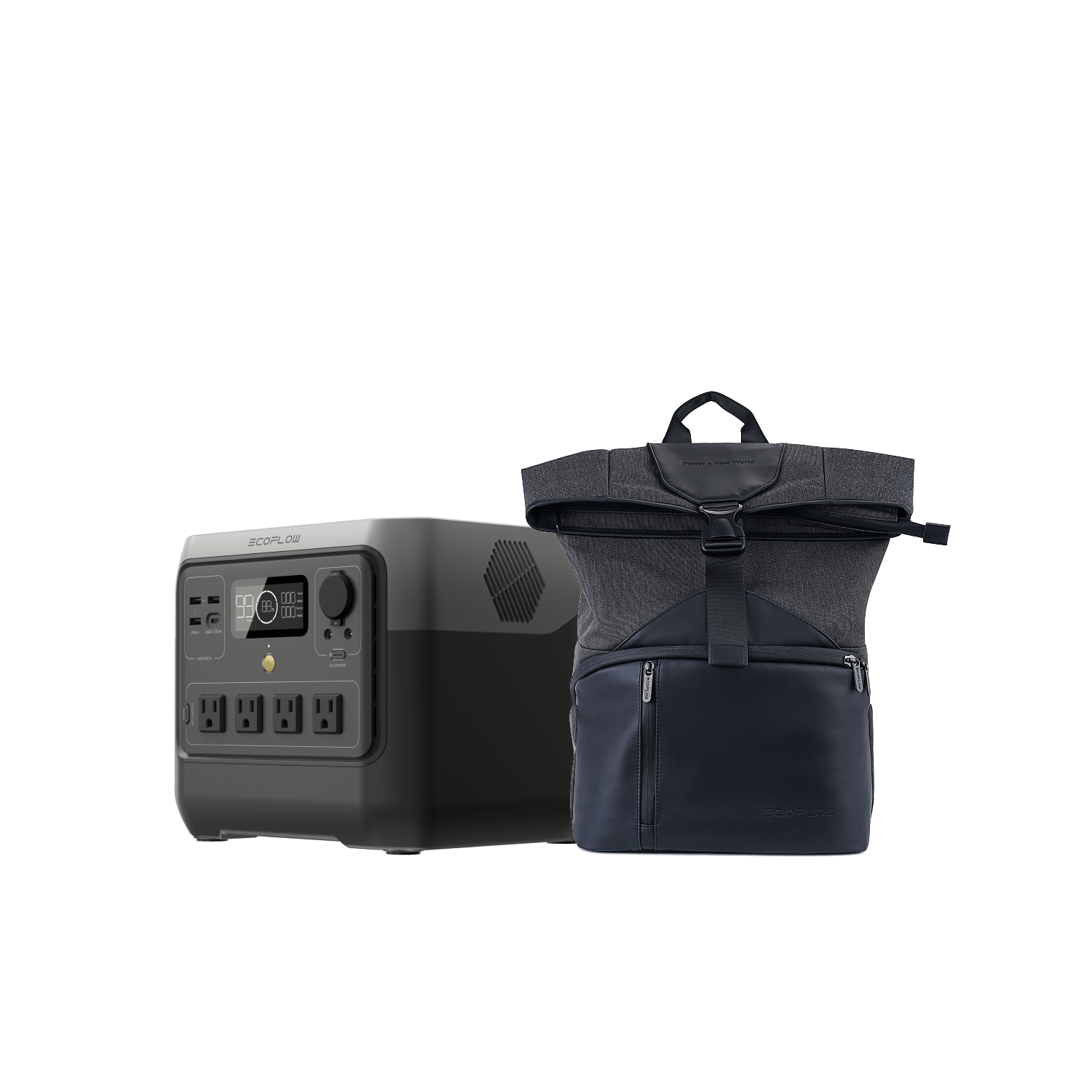 EcoFlow ポータブル電源 RIVER 2 Pro 大容量 768Wh 定格800W X-Boostで