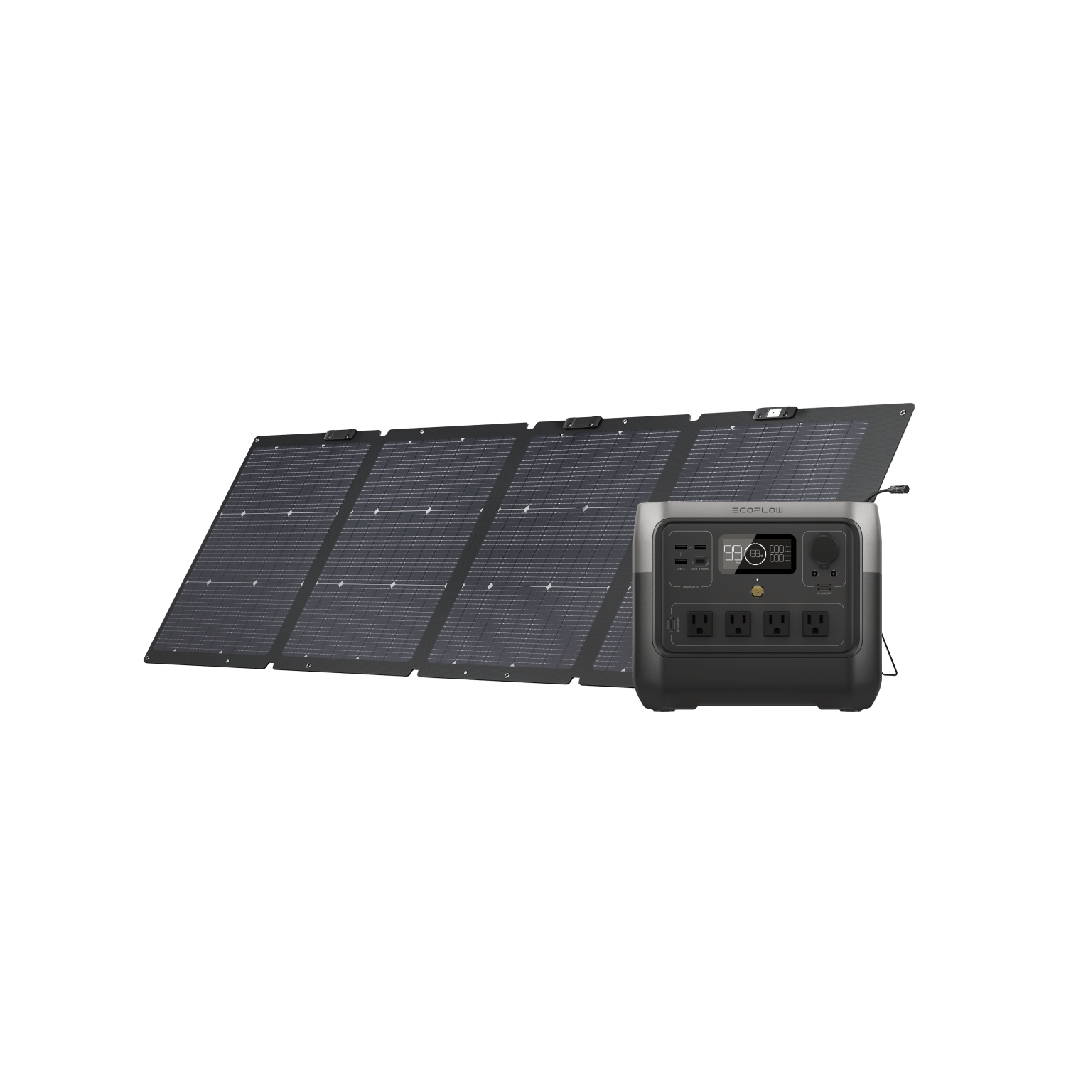 Load image into Gallery viewer, EcoFlow US Standalone RIVER 2 Pro Solar Generator (PV220W) EcoFlow RIVER 2 Pro Portable Power Station
