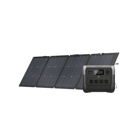 EcoFlow US Standalone RIVER 2 Pro Solar Generator (PV220W) EcoFlow RIVER 2 Pro Portable Power Station