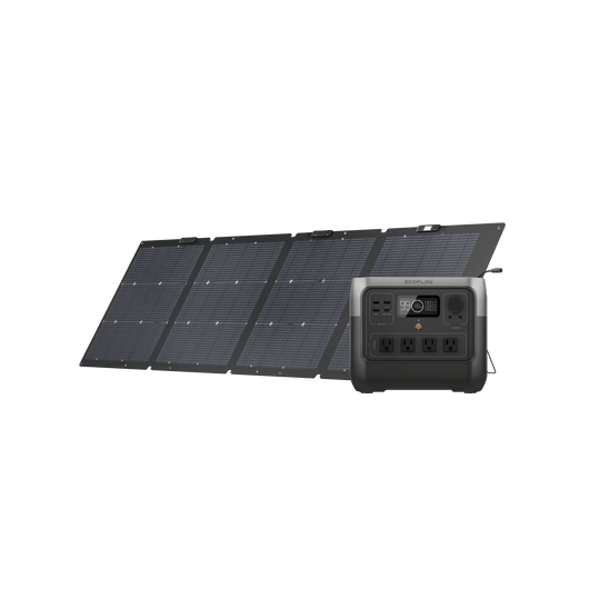 EcoFlow US Bundle EcoFlow RIVER 2 Pro Solar Generator (PV220W)