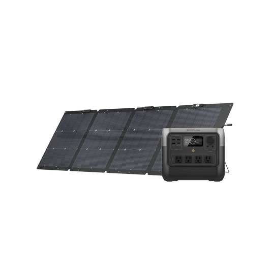 EcoFlow US Bundle EcoFlow RIVER 2 Pro Solar Generator (PV220W)