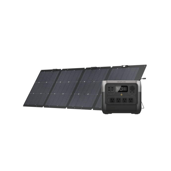 EcoFlow US Bundle EcoFlow RIVER 2 Pro Solar Generator (PV220W)