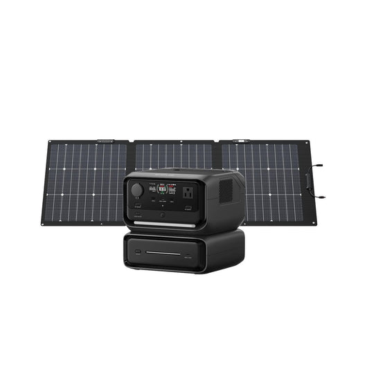 EcoFlow US R3P RIVER 3 Max + 160W Solar Panel EcoFlow RIVER 3 Plus Portable Power Station