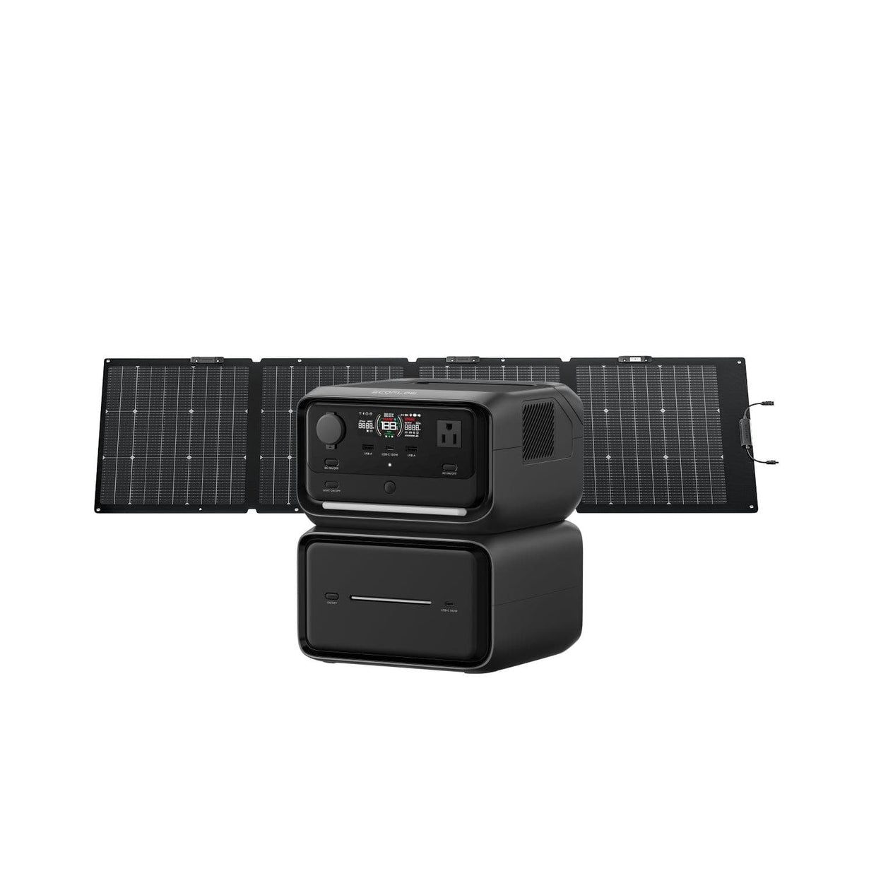 EcoFlow US R3P RIVER 3 Max Plus + 220W Solar Panel EcoFlow RIVER 3 Plus Portable Power Station