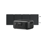 EcoFlow US R3 RIVER 3 + 110W Solar Panel EcoFlow RIVER 3 Portable Power Station