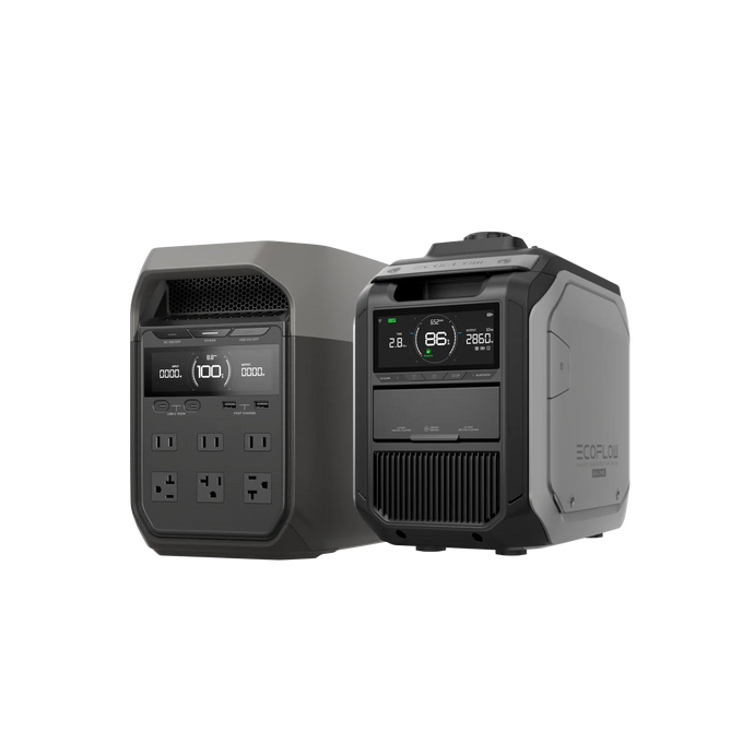 EcoFlow US Accessory Smart Generator 3000 (Dual Fuel) + DELTA 3 EcoFlow Smart Generator 3000 (Dual Fuel)