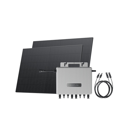 EcoFlow US BKW-microinverter STREAM Microinverter + 2 × 400W Rigid Solar Panels EcoFlow STREAM Microinverter