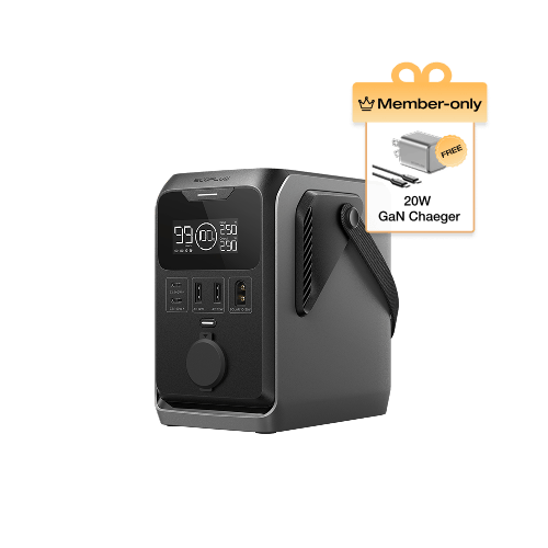 EcoFlow US (Members-only) TRAIL 300 DC (288Wh) + Free 20W GaN Charger EcoFlow TRAIL Series DC Portable Power Station