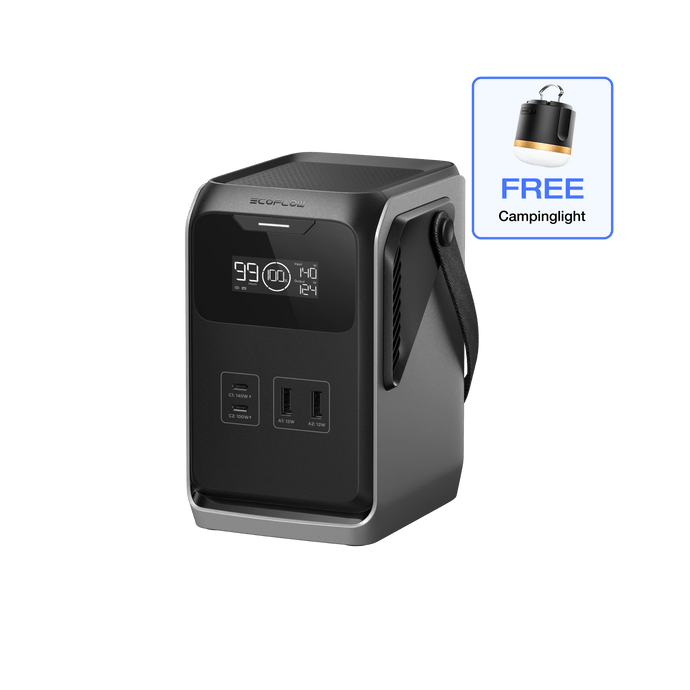 EcoFlow US TRAIL 200 DC (192Wh) + Free Campinglight EcoFlow TRAIL Series DC Portable Power Station