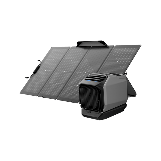 EcoFlow US EcoFlow WAVE 2 + Add-on Battery + 220W Portable Solar Panel EcoFlow WAVE 2 + Add-on Battery Bundle