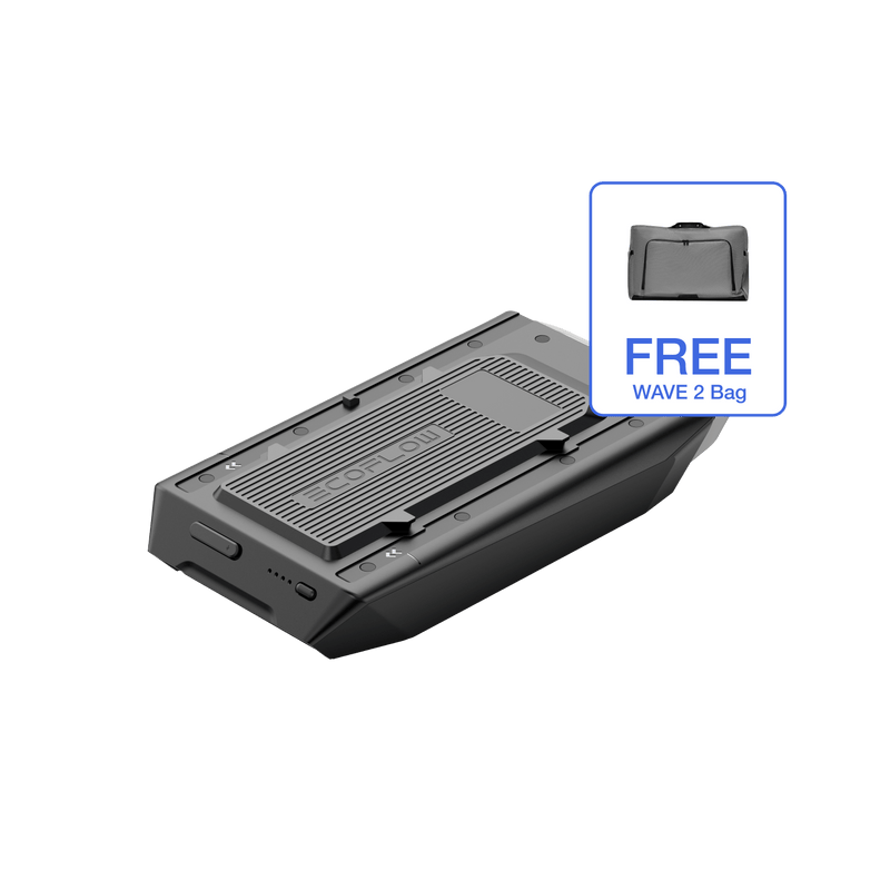 Load image into Gallery viewer, EcoFlow US WAVE 2 Add-on Battery + Free WAVE 2 Bag EcoFlow WAVE 2 Add-on Battery + Free WAVE 2 Bag
