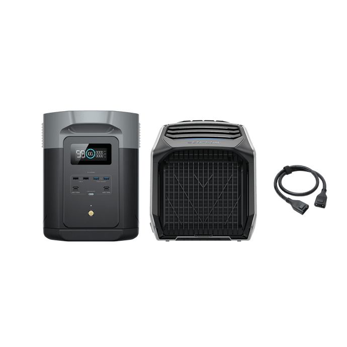 EcoFlow WAVE 2 mobile Klimaanlage 5100 BTU (1500 W) - CamperPower