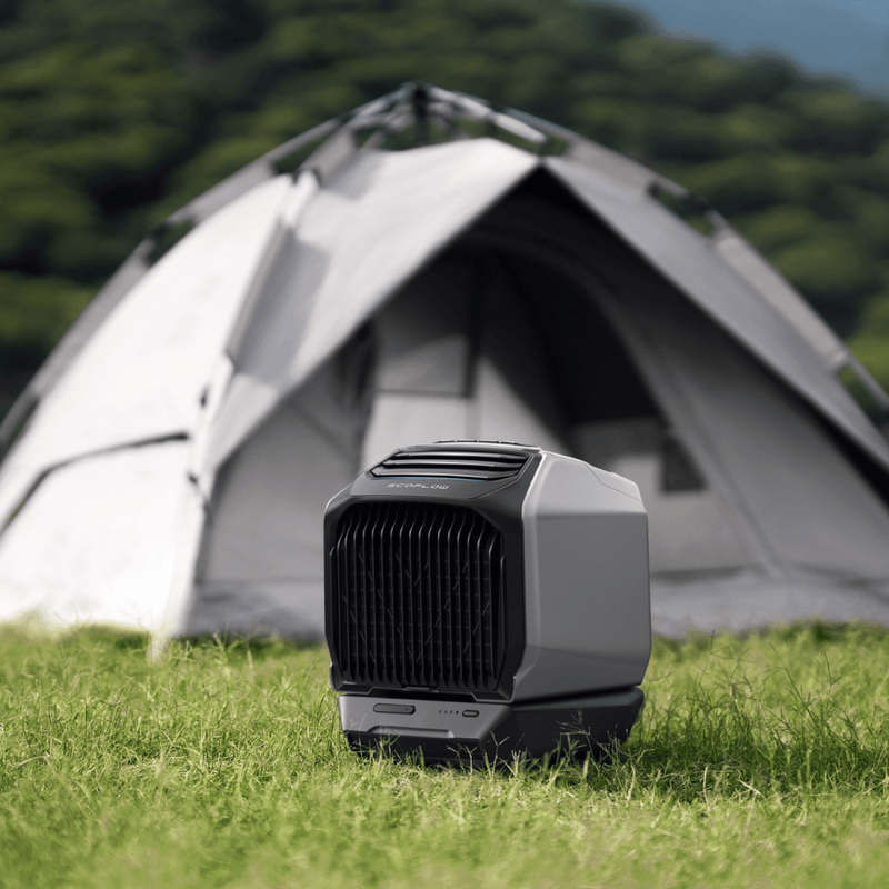  EF ECOFLOW Wave 2 Portable Air Conditioner, Air Conditioning  Unit with Heat, Air Portable AC for Outdoor Tent Camping/RVs or Home Use  (Battery Not Included) : Home & Kitchen